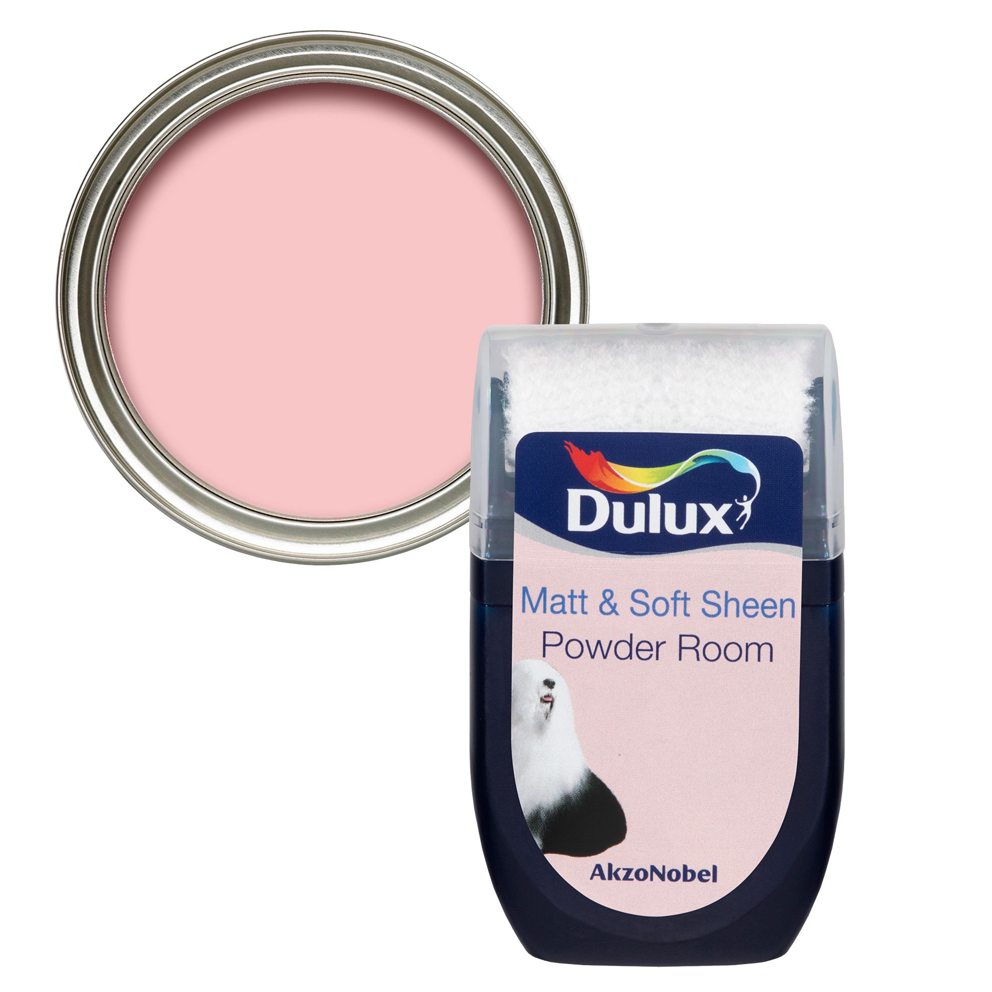 Dulux Powder room Vinyl matt Emulsion paint, 30ml