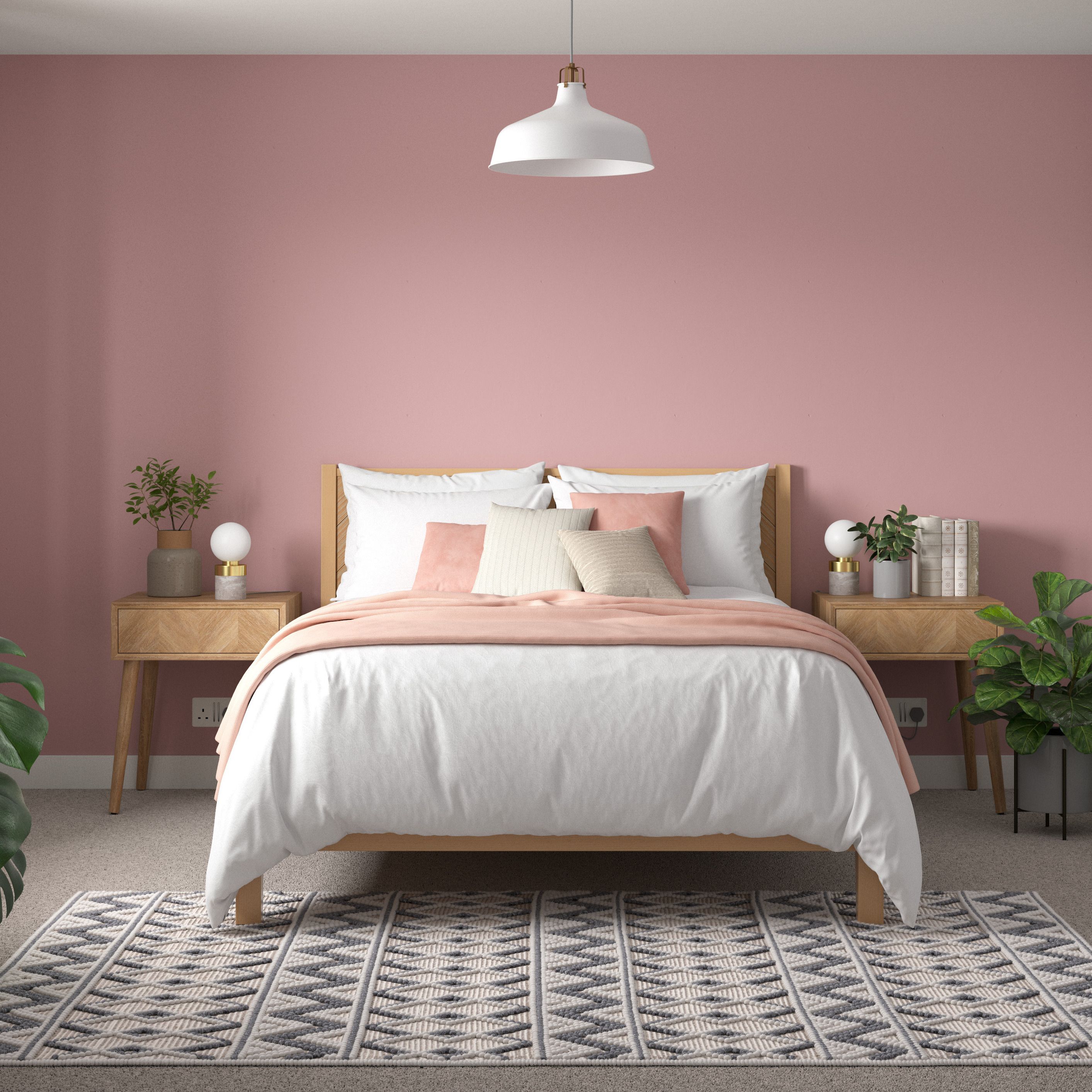 Dulux Pressed Petal Matt Wall & ceiling Emulsion paint, 2.5L