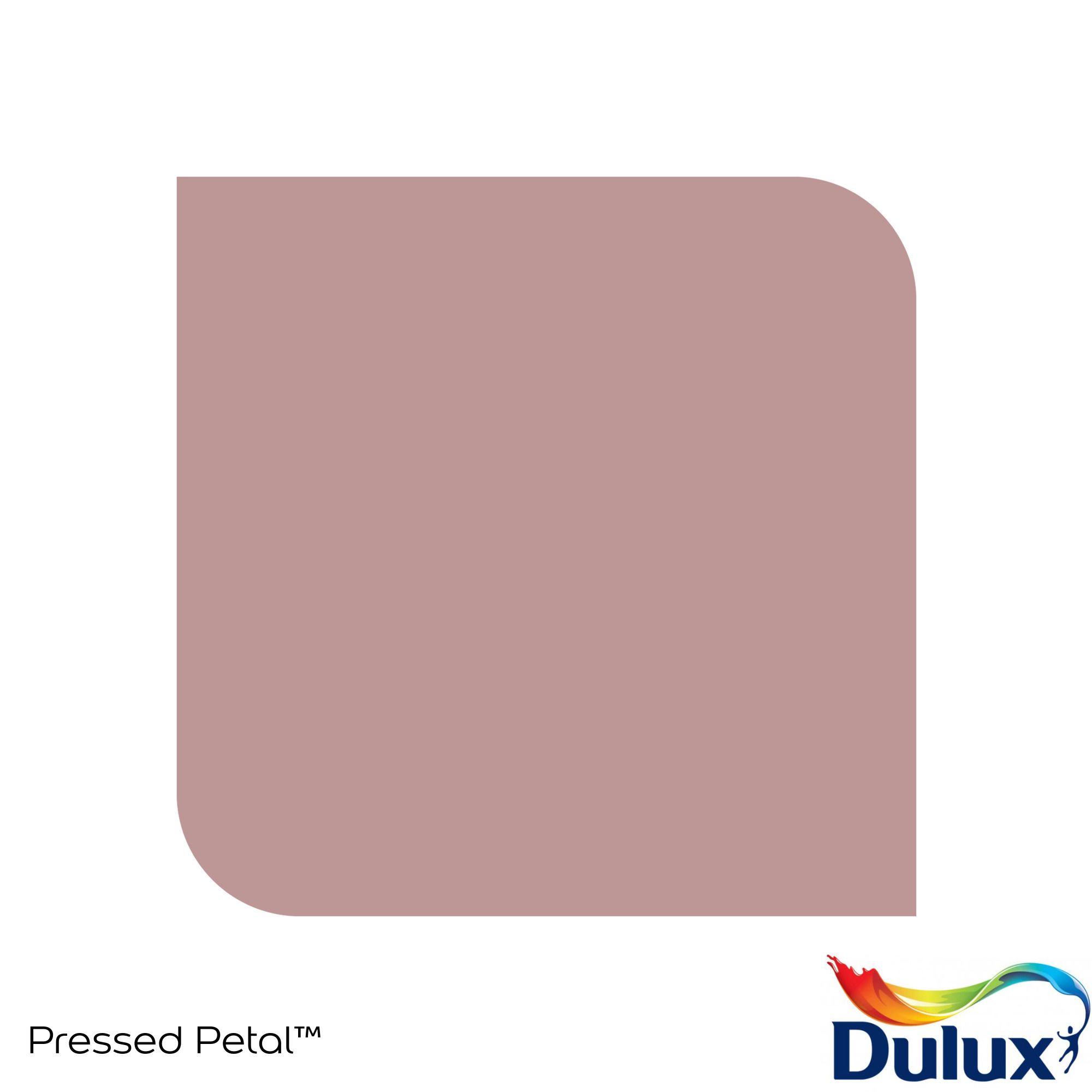 Dulux Pressed Petal Matt Wall & ceiling Emulsion paint, 30ml Tester pot