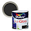 Dulux Professional Black High gloss Metal & wood paint, 2.5L