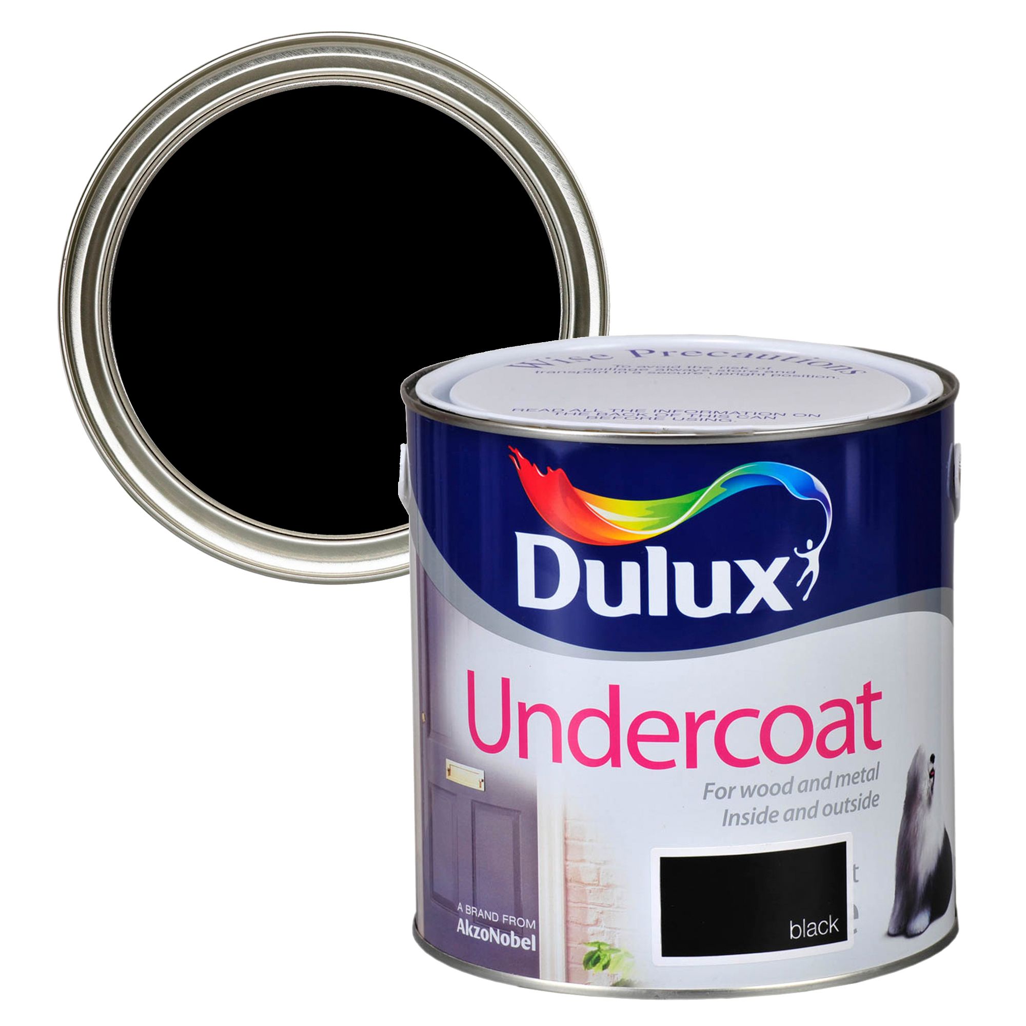 Dulux Professional Black Matt Multisurface Metal & wood