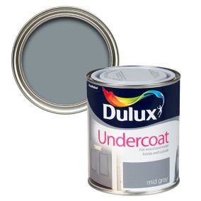 Dulux Professional Mid grey Matt Multi-surface Metal & wood Undercoat, 750ml
