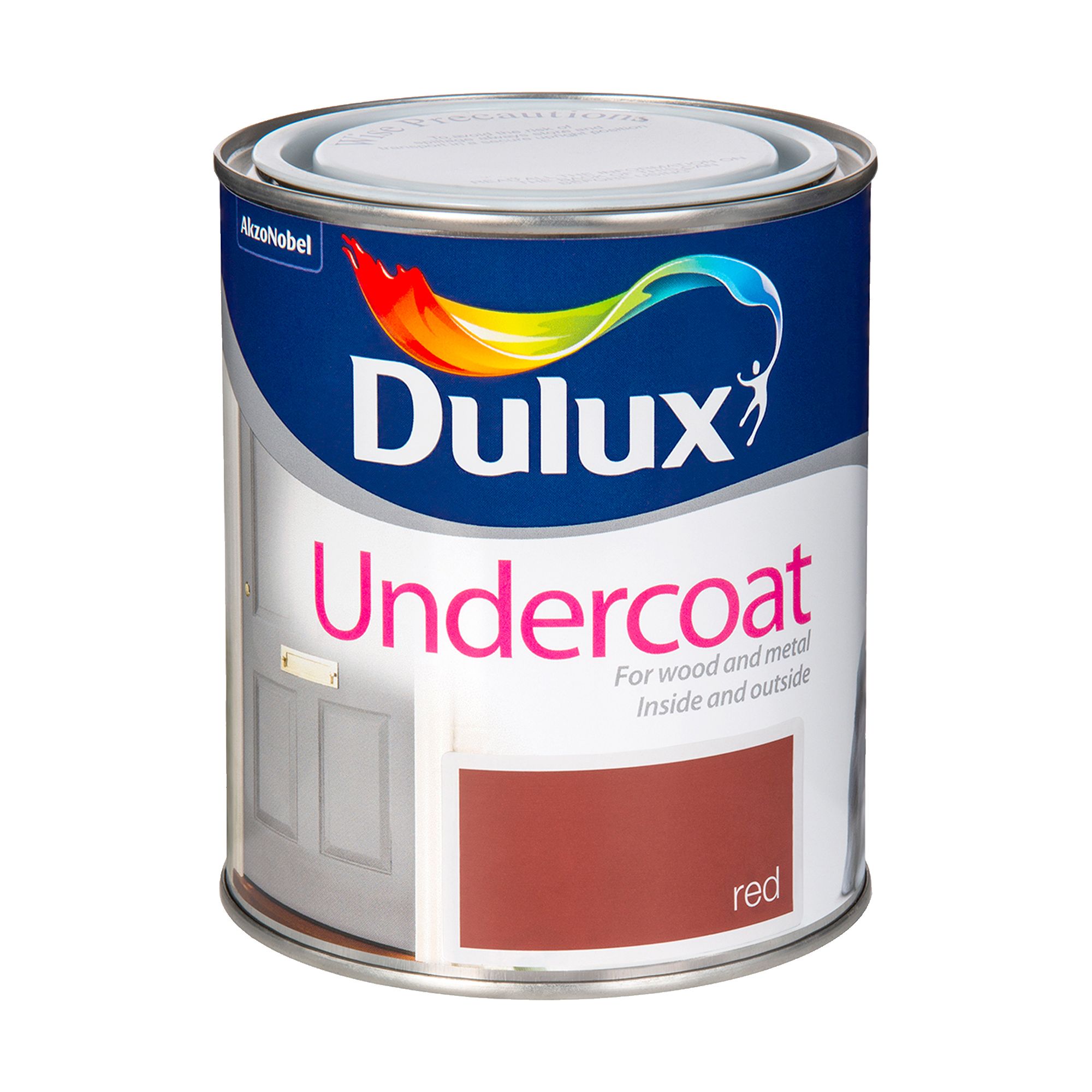 Dulux Professional Red Matt Multi-surface Metal & wood Undercoat, 750ml