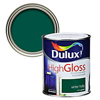 Dulux Professional Winter holly High gloss Metal & wood paint, 750ml