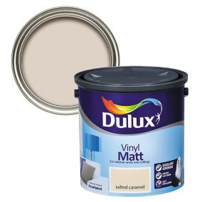 Dulux Salted caramel Vinyl matt Emulsion paint, 2.5L
