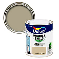 Dulux Satinwood Wild orchard Satinwood Copper hammered effect Multi-surface Garden Metal & wood paint, 750ml Tin