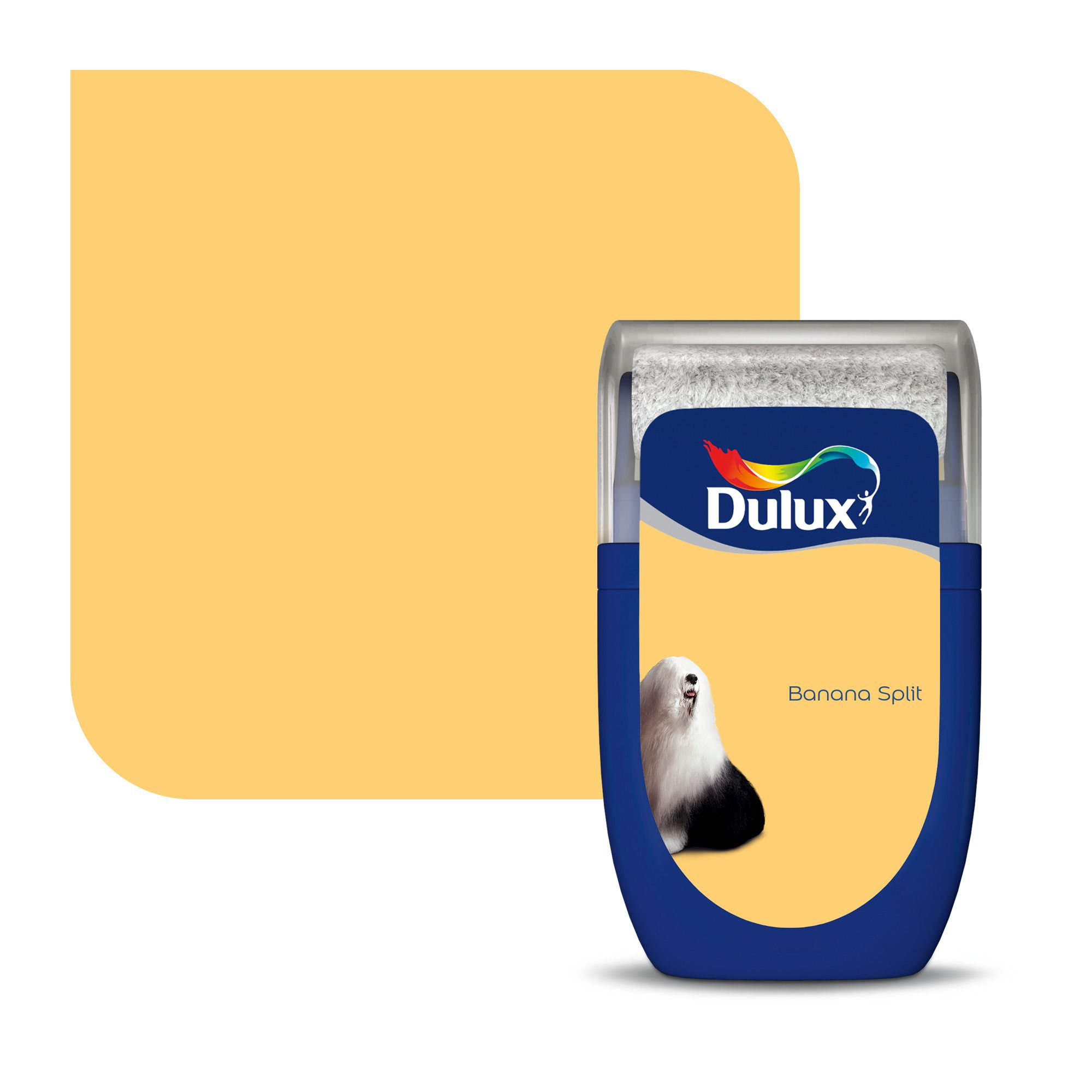 Dulux Standard Banana split Matt Emulsion paint, 30ml