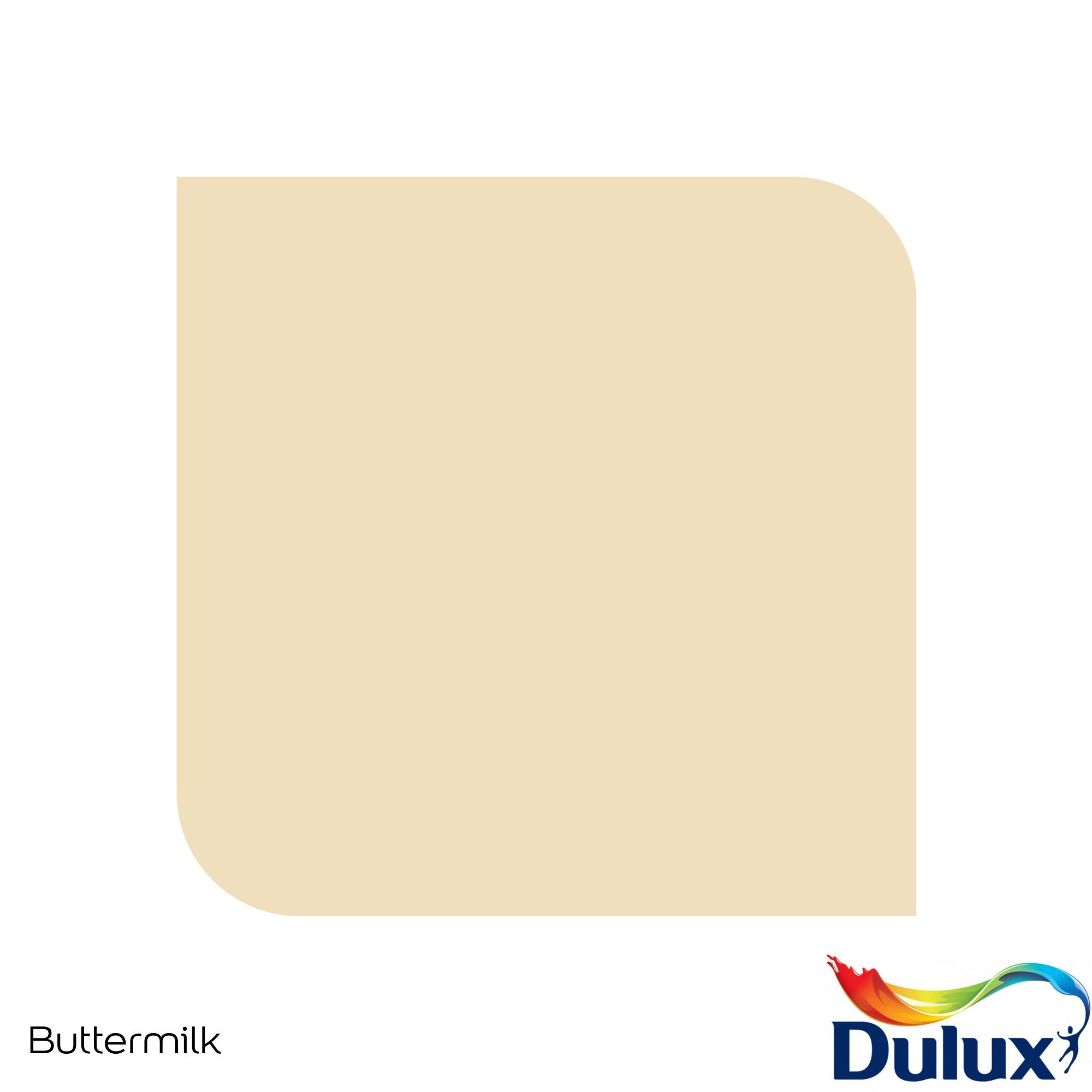 Dulux Standard Buttermilk Matt Emulsion paint, 30ml