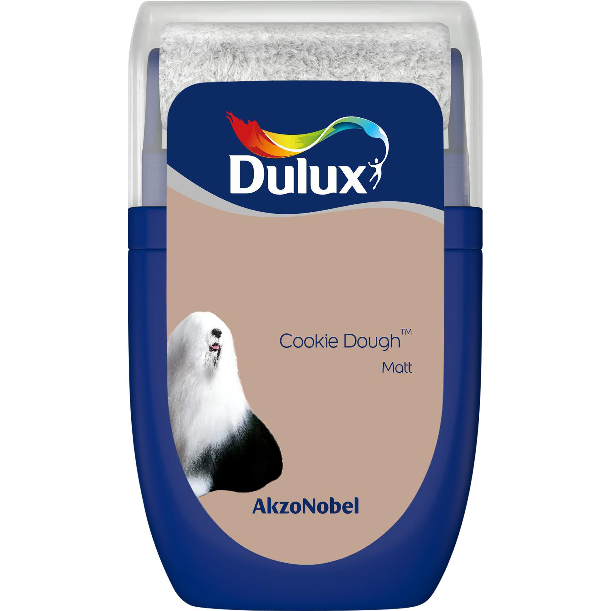 Dulux Standard Cookie dough Matt Emulsion paint, 30ml