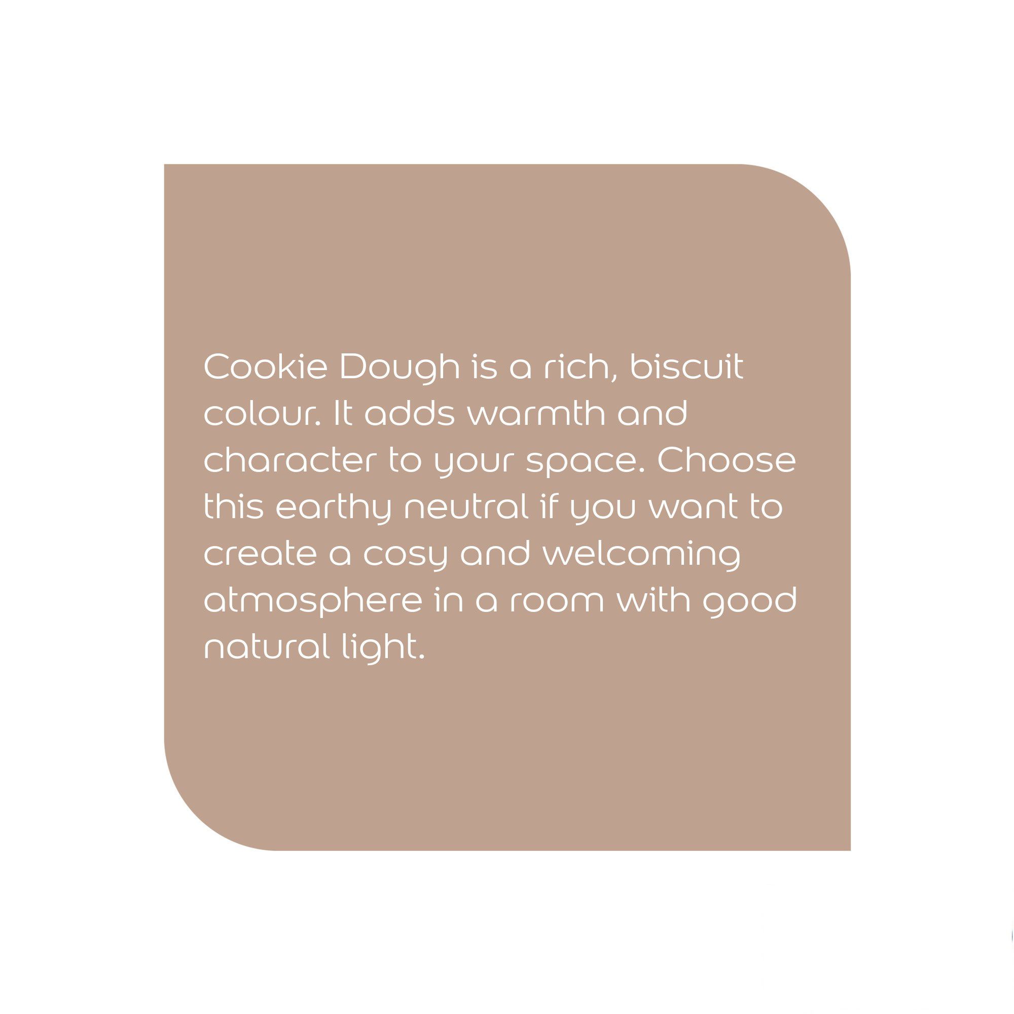 Dulux Standard Cookie dough Matt Emulsion paint, 30ml