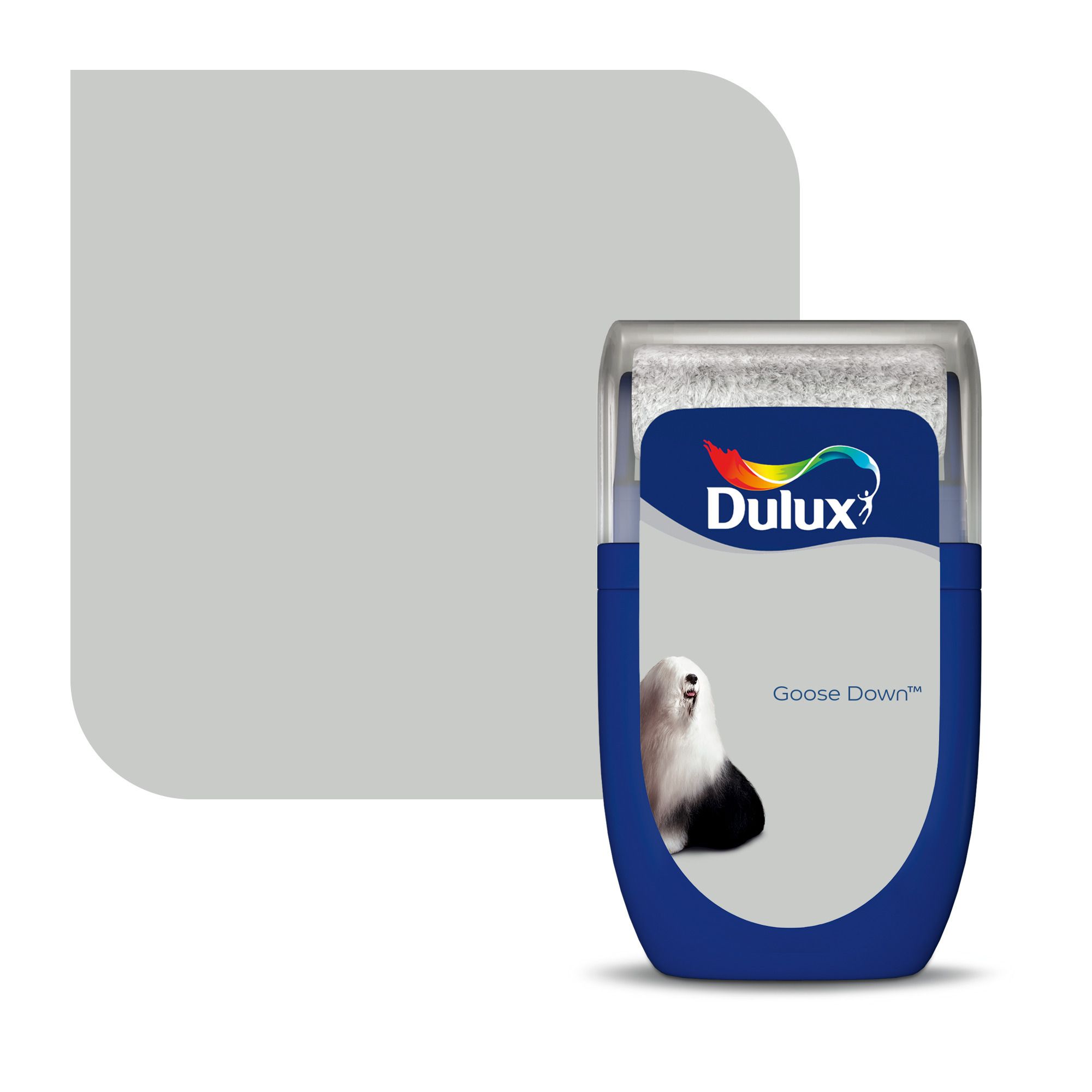Dulux Standard Goose down Matt Emulsion paint, 30ml at B&Q