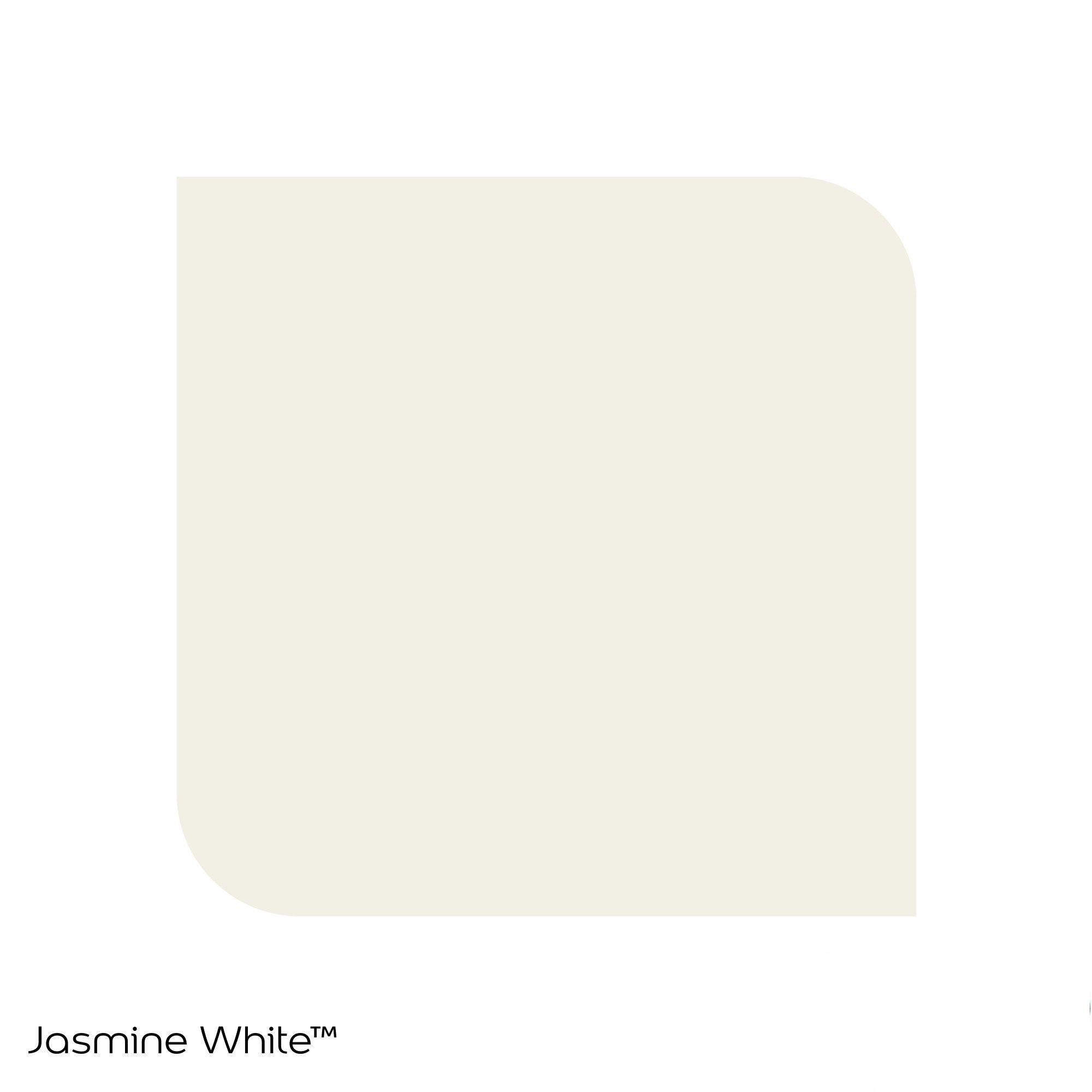 Dulux Standard Jasmine white Matt Emulsion paint, 30ml