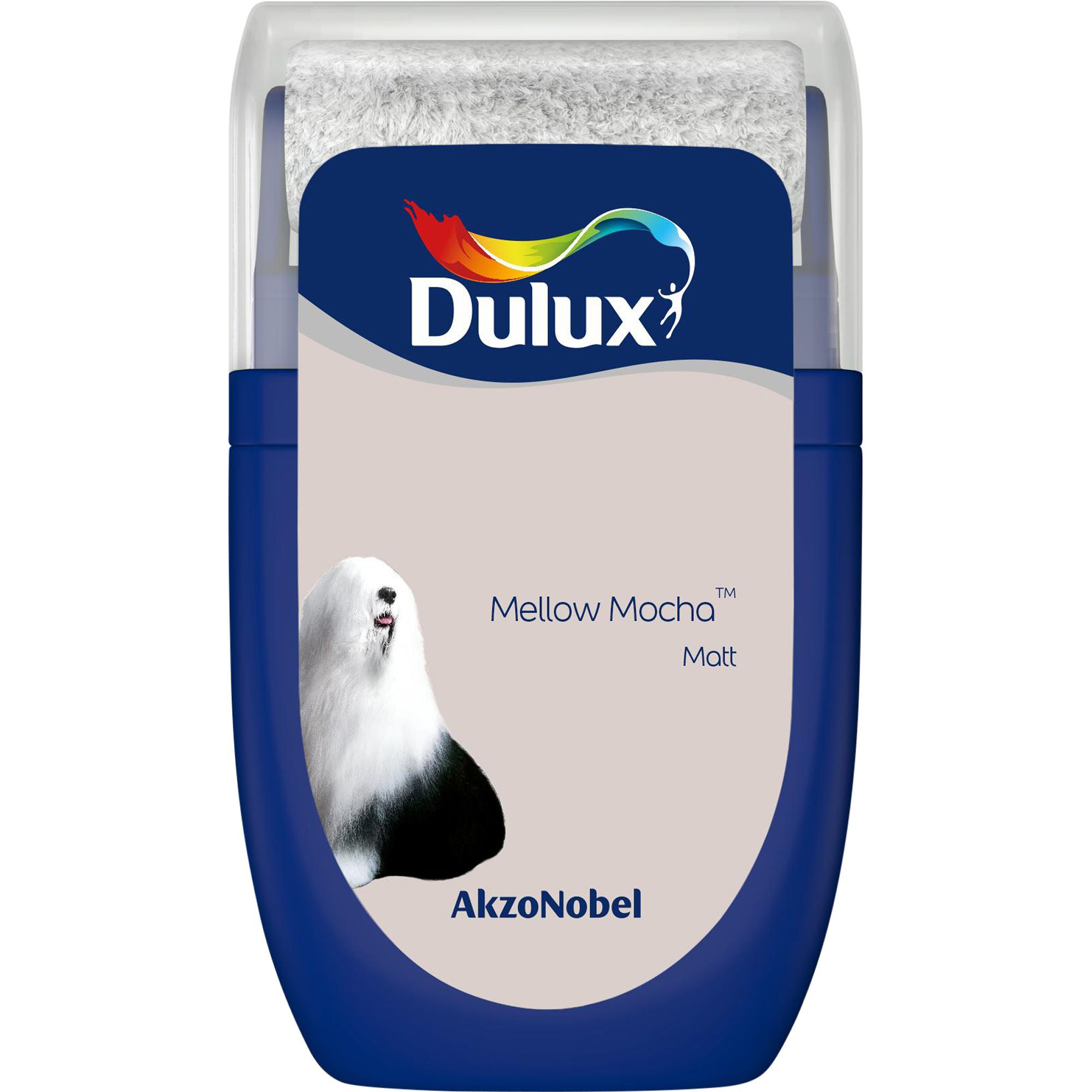 Dulux Standard Mellow mocha Matt Emulsion paint, 30ml