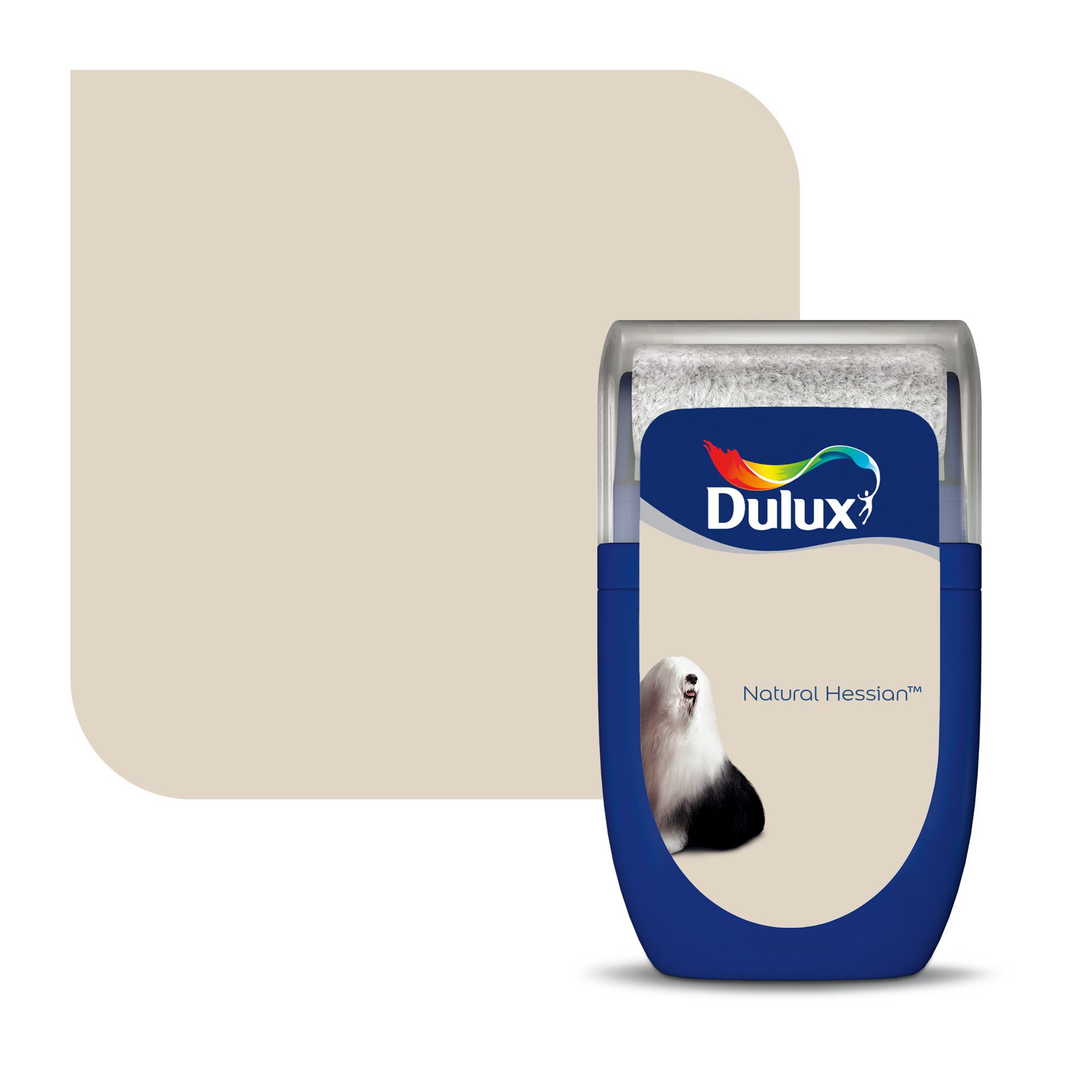Dulux Standard Natural hessian Matt Emulsion paint, 30ml
