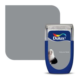 Dulux Standard Natural slate Matt Emulsion paint, 30ml