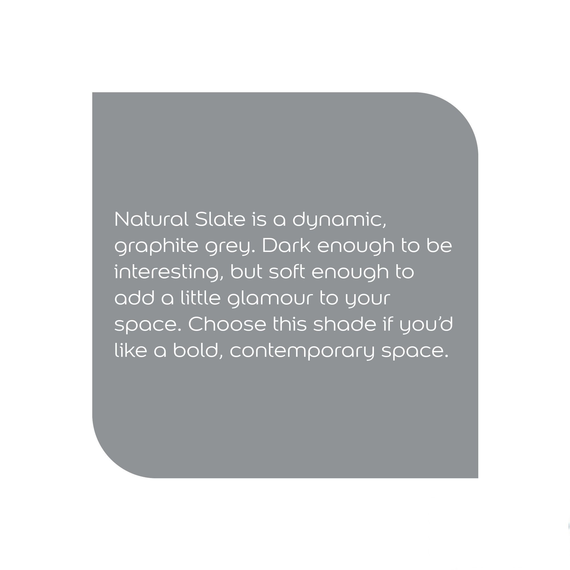 Dulux Standard Natural slate Matt Emulsion paint, 30ml