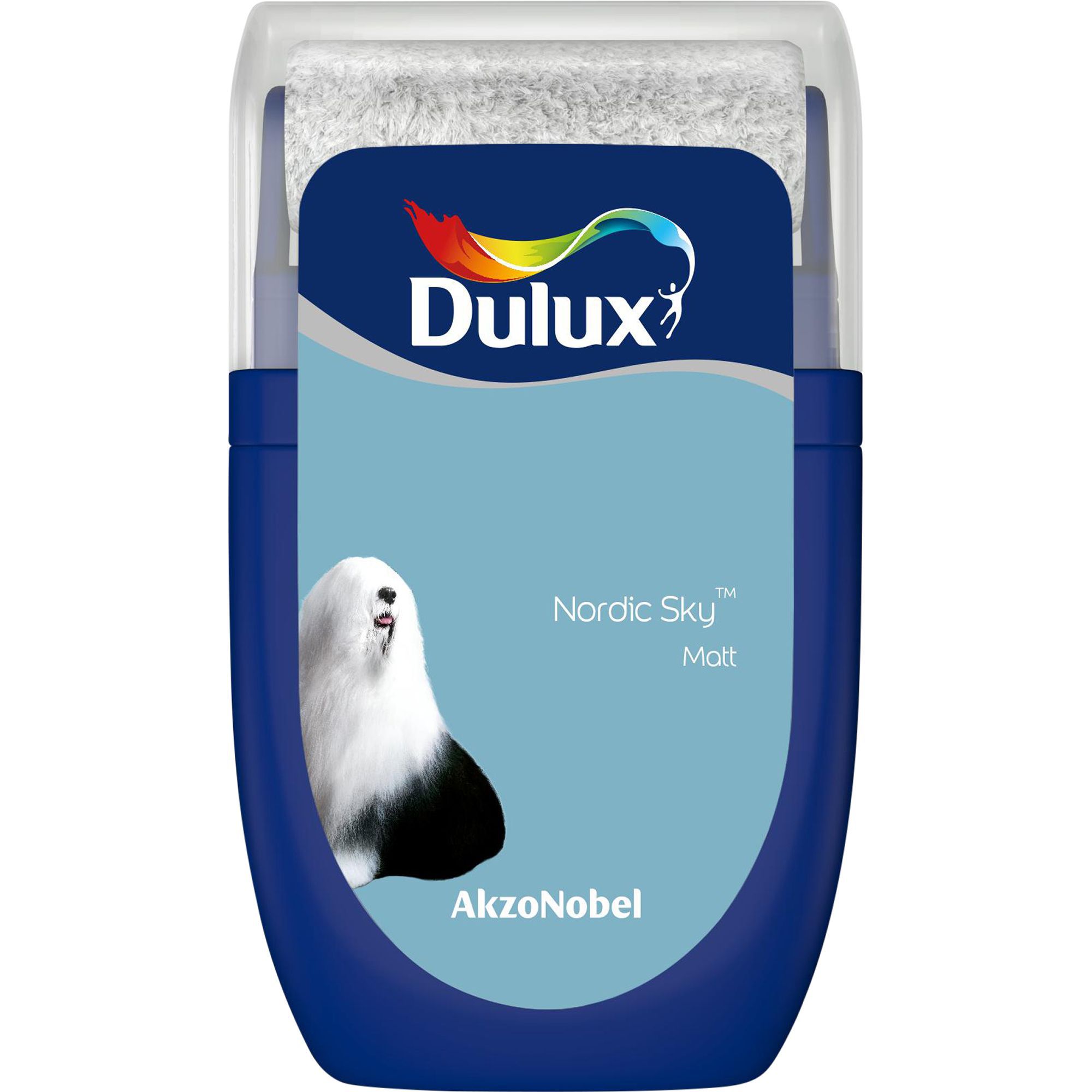 Dulux Standard Nordic sky Matt Emulsion paint, 30ml