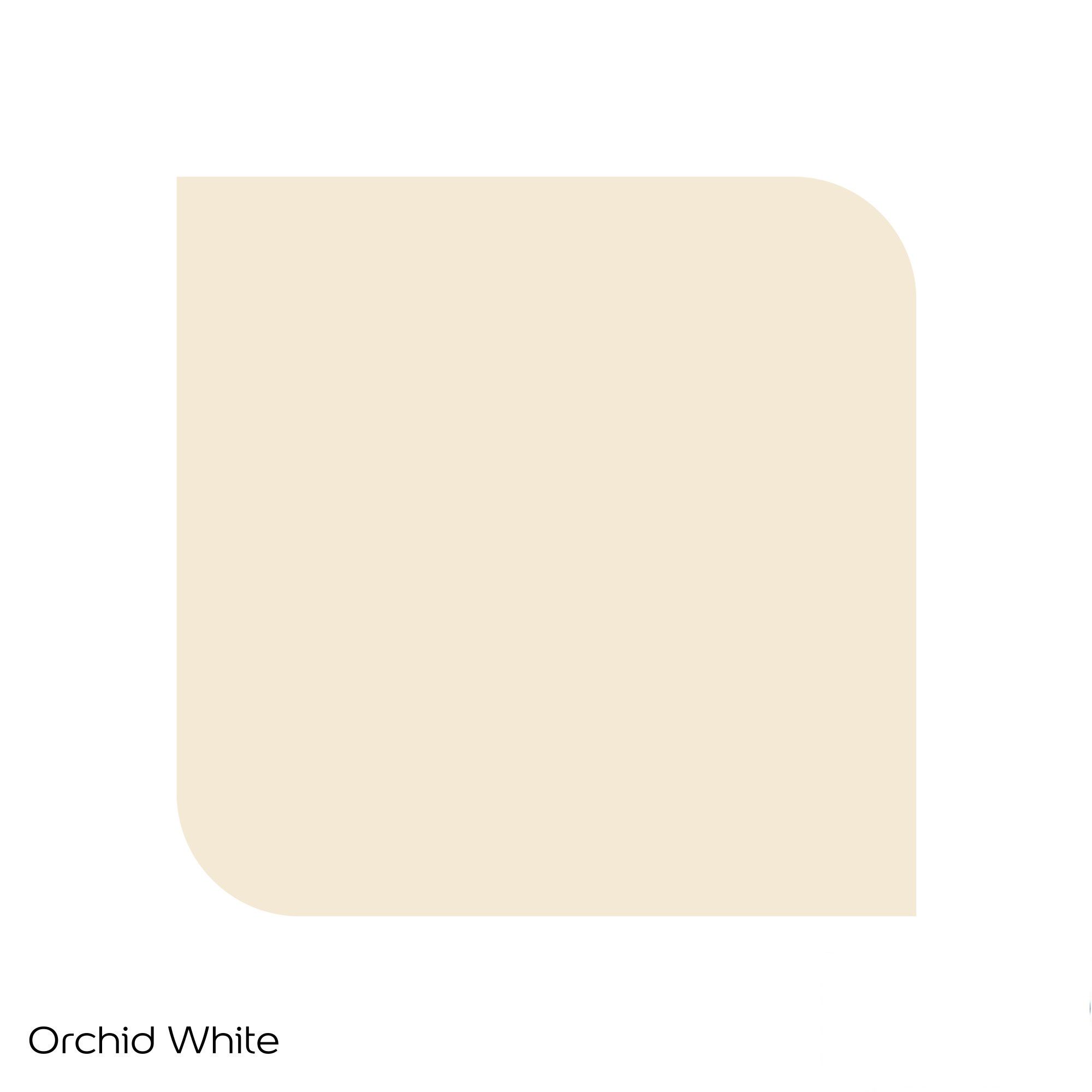 Dulux Standard Orchid white Matt Emulsion paint, 30ml