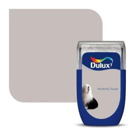 Dulux Standard Perfectly taupe Matt Emulsion paint, 30ml