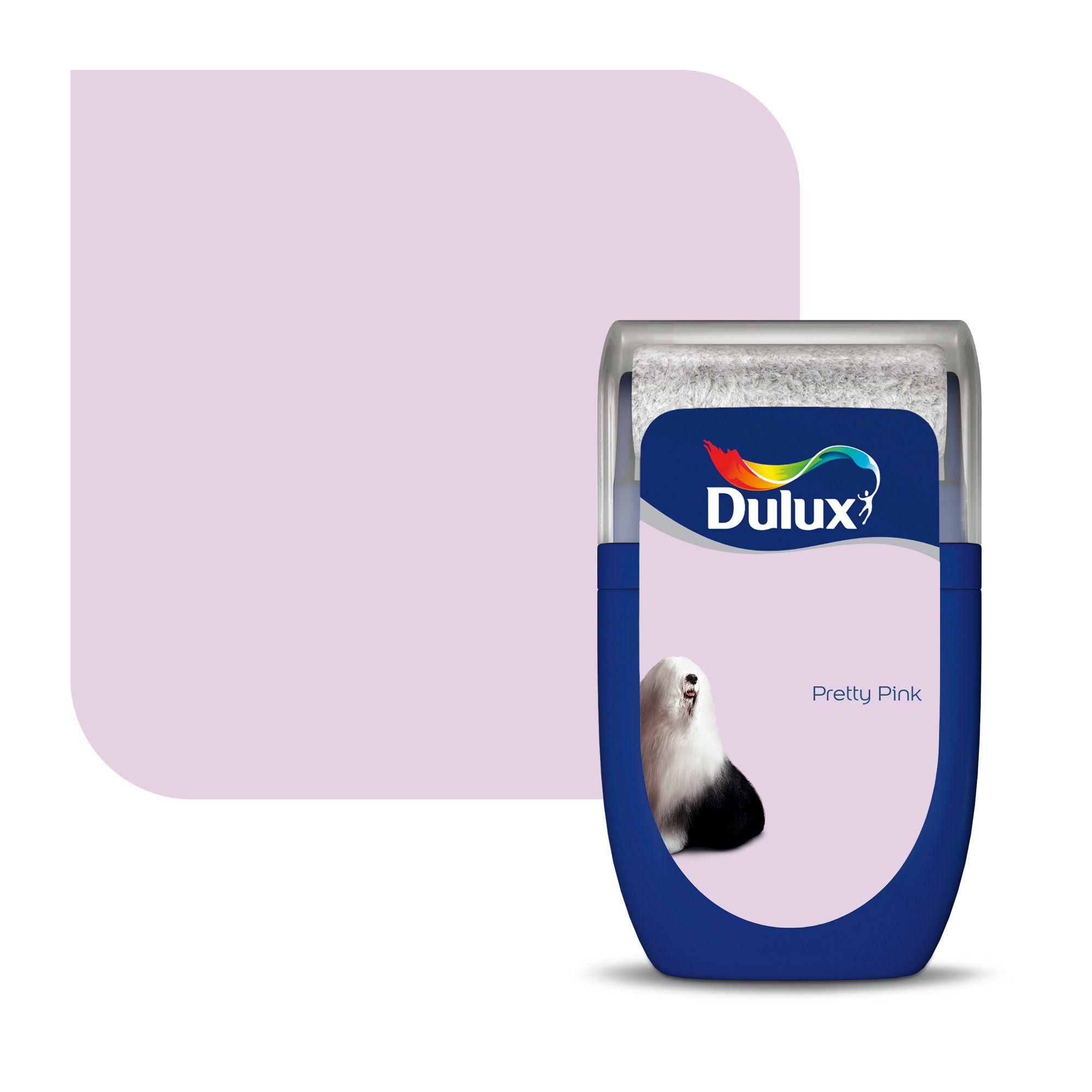 Dulux Standard Pretty pink Matt Emulsion paint, 30ml | DIY at B&Q