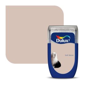 Dulux Standard Soft stone Matt Emulsion paint, 30ml Tester pot