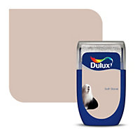 Dulux Standard Soft stone Matt Emulsion paint, 30ml
