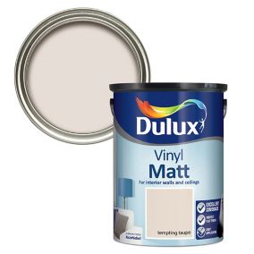 Dulux Tempting taupe Vinyl matt Emulsion paint, 5L