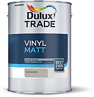 Dulux Trade Chic shadow Vinyl matt Emulsion paint, 5L