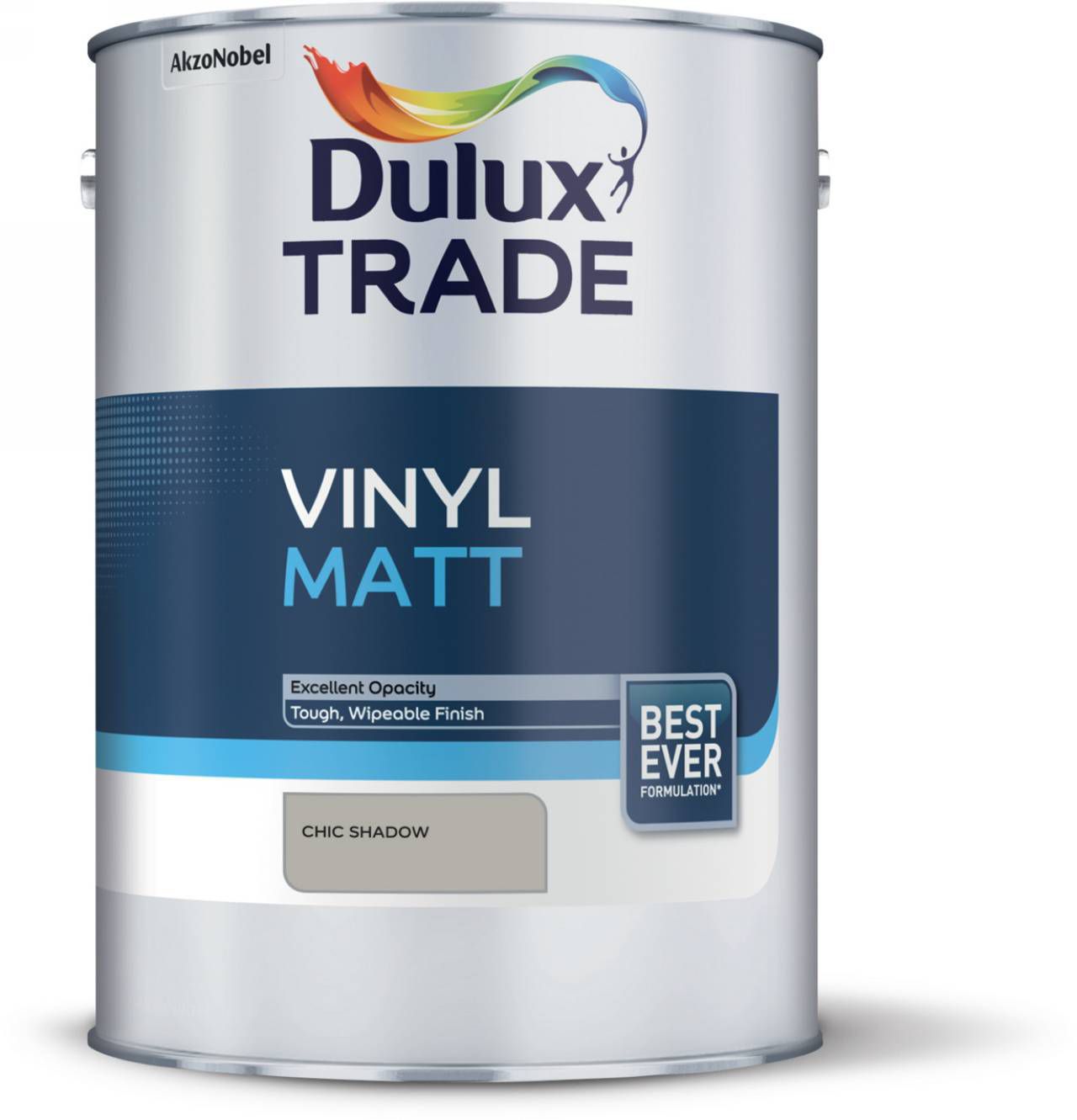 Dulux Trade Chic shadow Vinyl matt Emulsion paint 5L DIY at B&Q