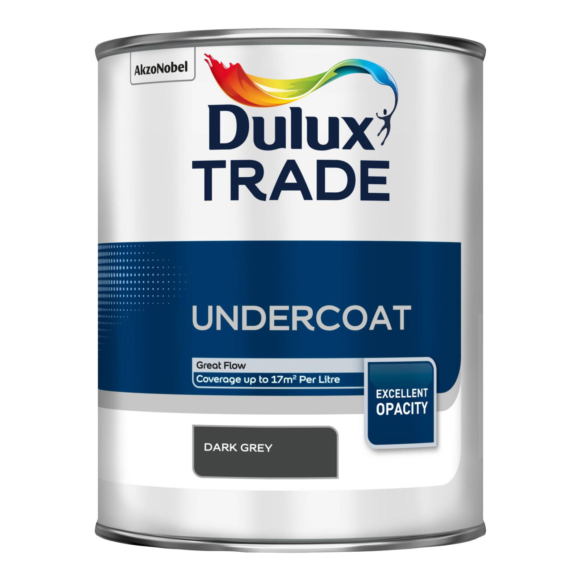 Dulux Trade Dark Grey Metal & Wood Undercoat, 1 | DIY At B&Q