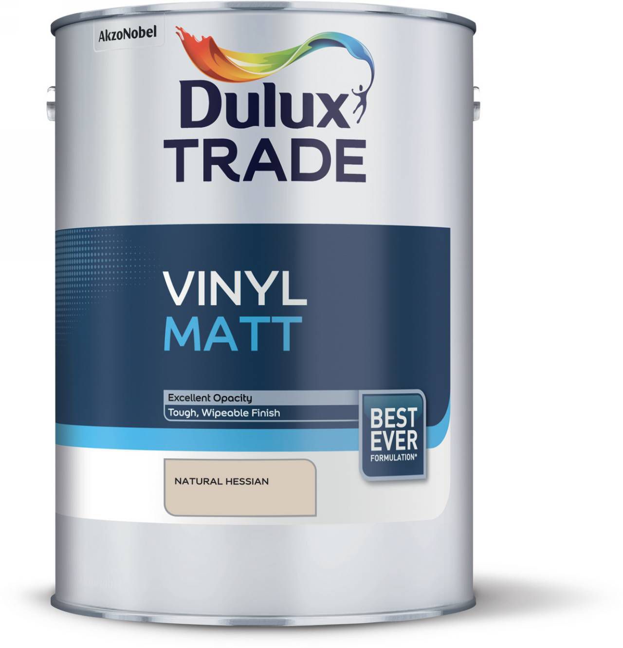 Dulux Trade Natural hessian Vinyl matt Wall & ceiling Emulsion paint, 5L