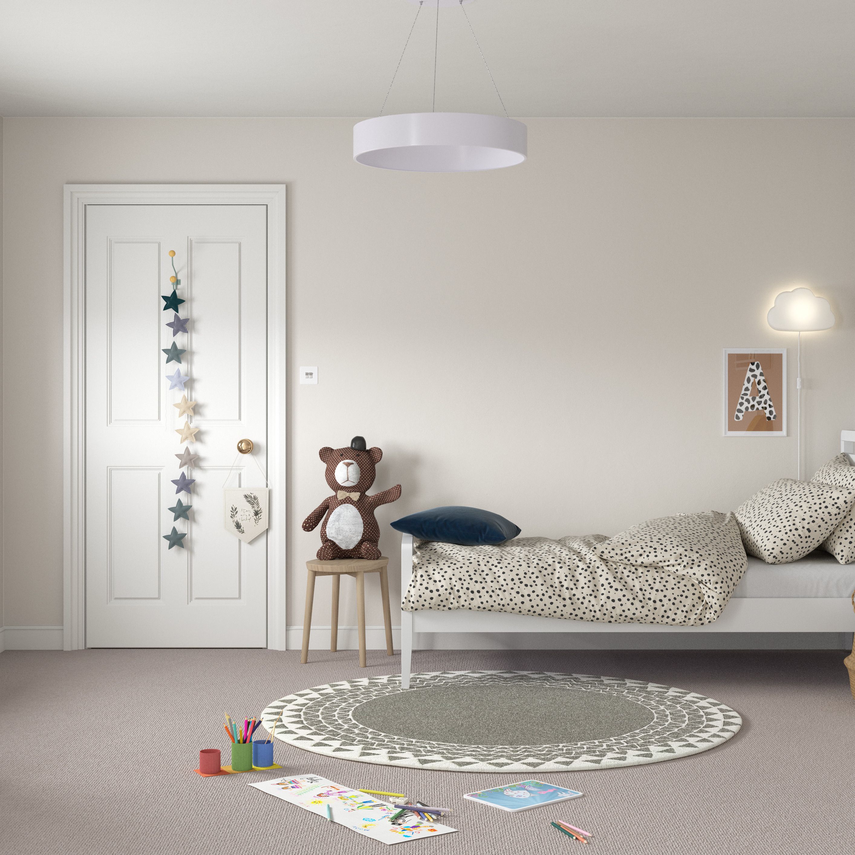 Dulux Trade Nutmeg White Velvet matt Wall paint, 5L