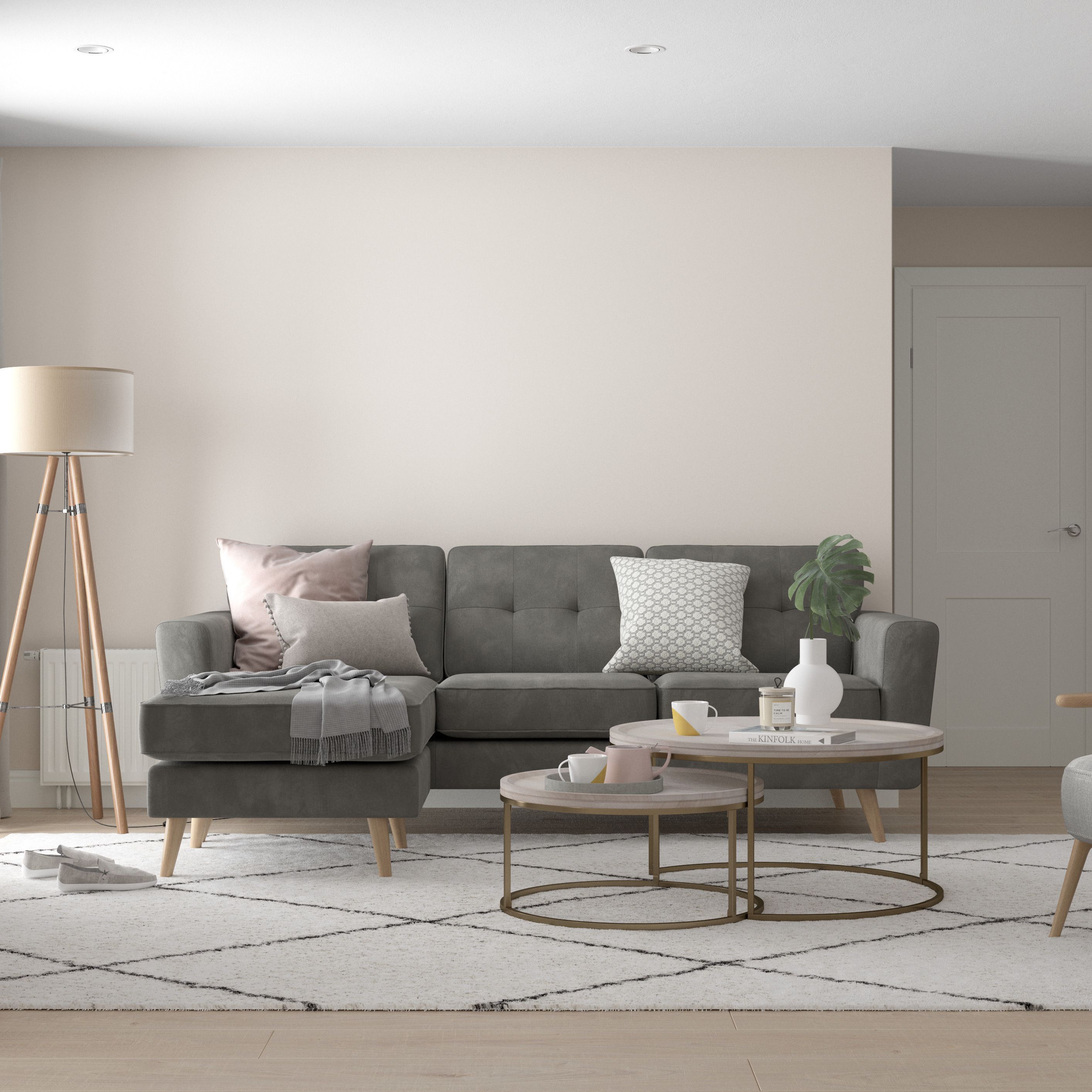 Dulux Trade Nutmeg White Velvet matt Wall paint, 5L