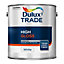 Dulux Trade White High gloss Metal & wood paint, 2.5L