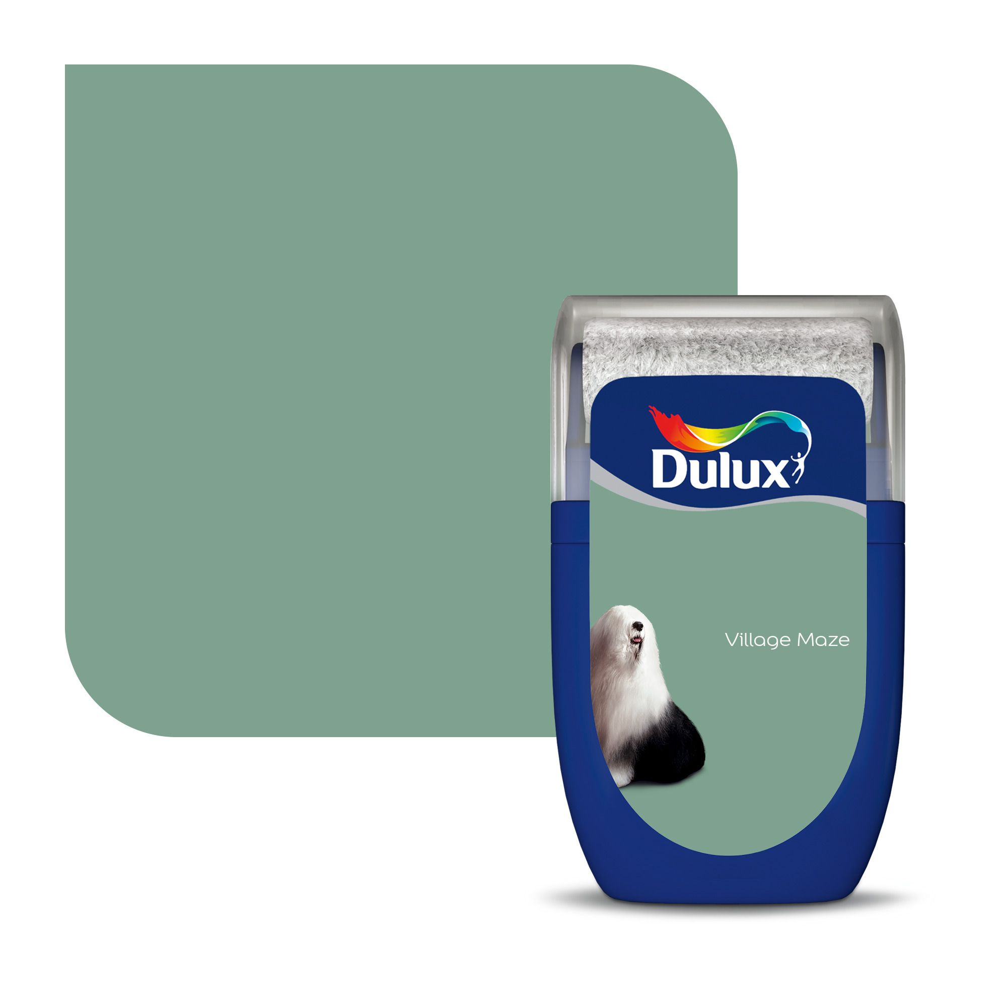 Dulux Village Maze Matt Wall & ceiling Emulsion paint, 30ml Tester pot