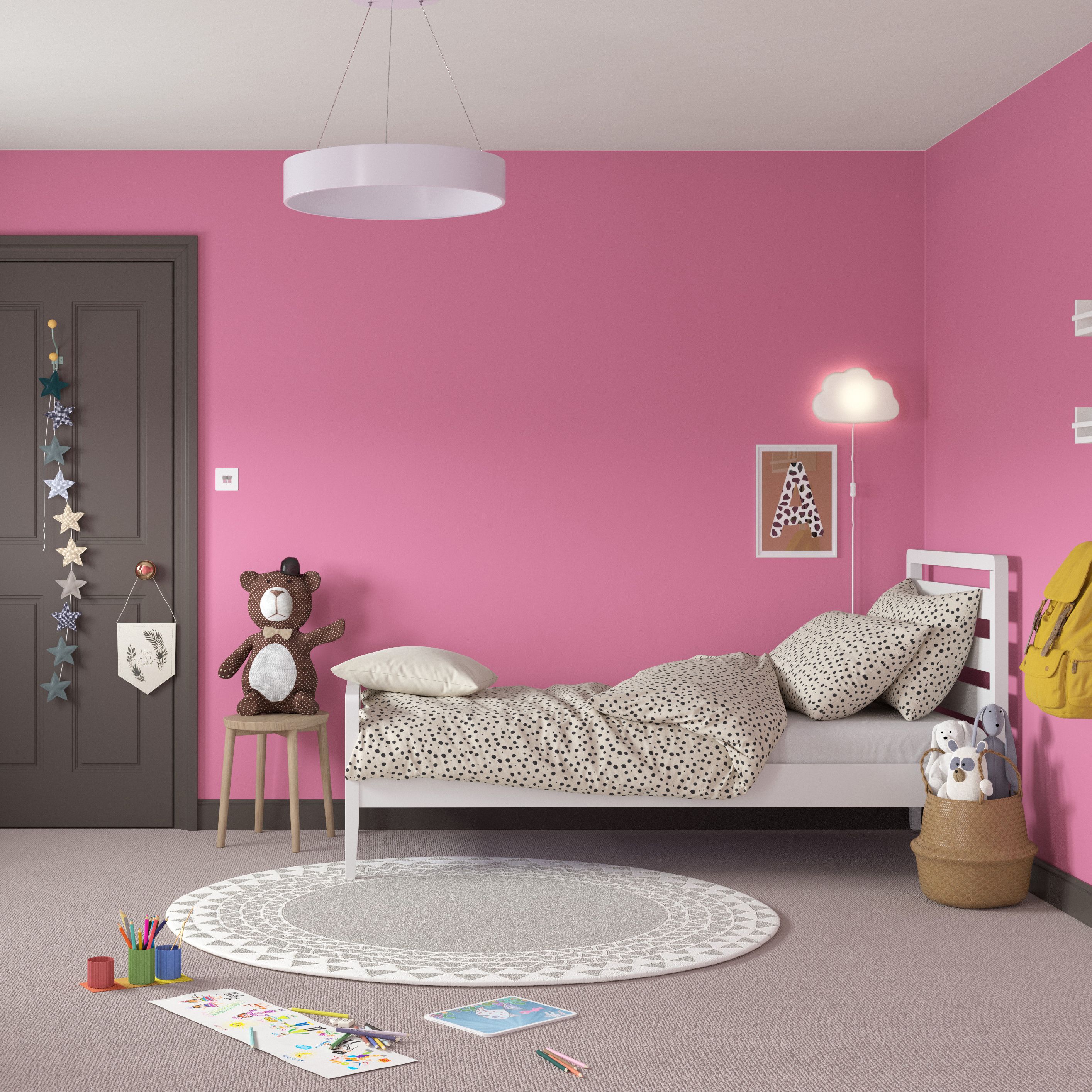 Dulux Walls & ceilings Berry smoothie Silk Emulsion paint, 2.5L