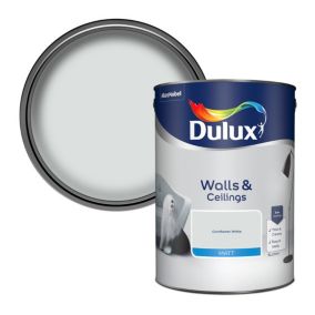 Dulux Walls & ceilings Cornflower white Matt Emulsion paint, 5L