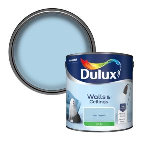 Dulux Walls & ceilings First dawn Silk Emulsion paint, 2.5L