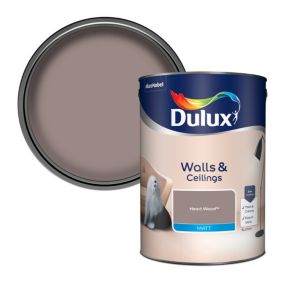 Dulux Walls & ceilings Heart wood Matt Emulsion paint, 5L