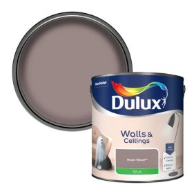 Dulux Walls & ceilings Heart wood Silk Emulsion paint, 2.5L