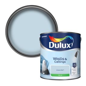 Dulux Walls & ceilings Mineral mist Silk Emulsion paint, 2.5L