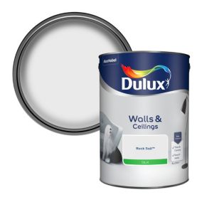 Dulux Walls & ceilings Rock salt Silk Emulsion paint, 5L