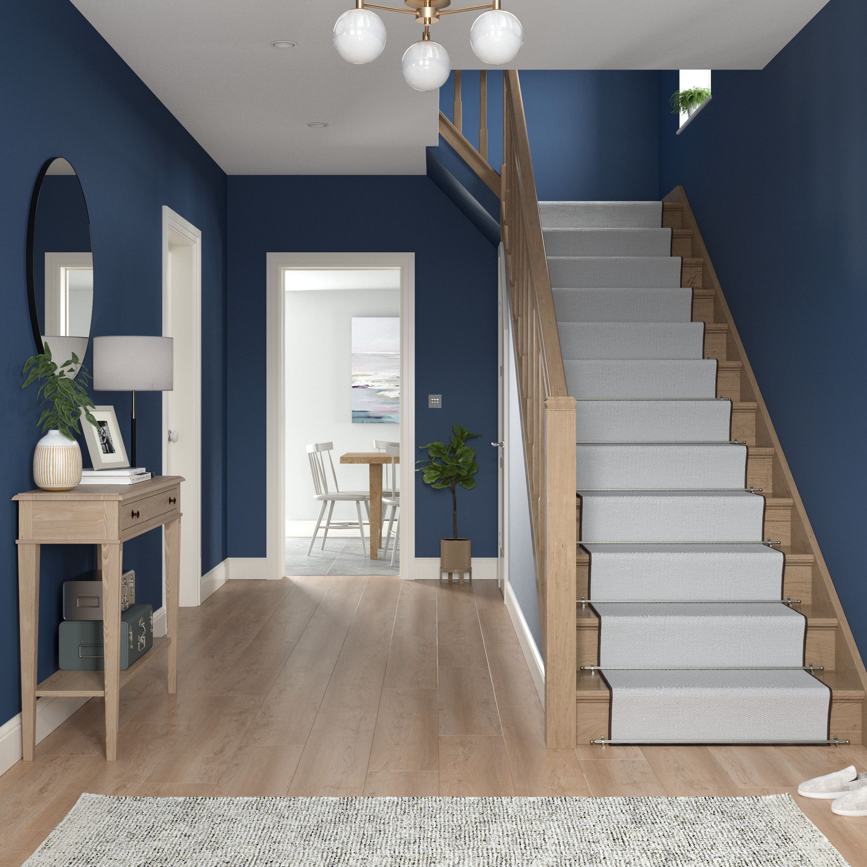 Dulux Walls & ceilings Sapphire salute Matt Emulsion paint, 2.5L