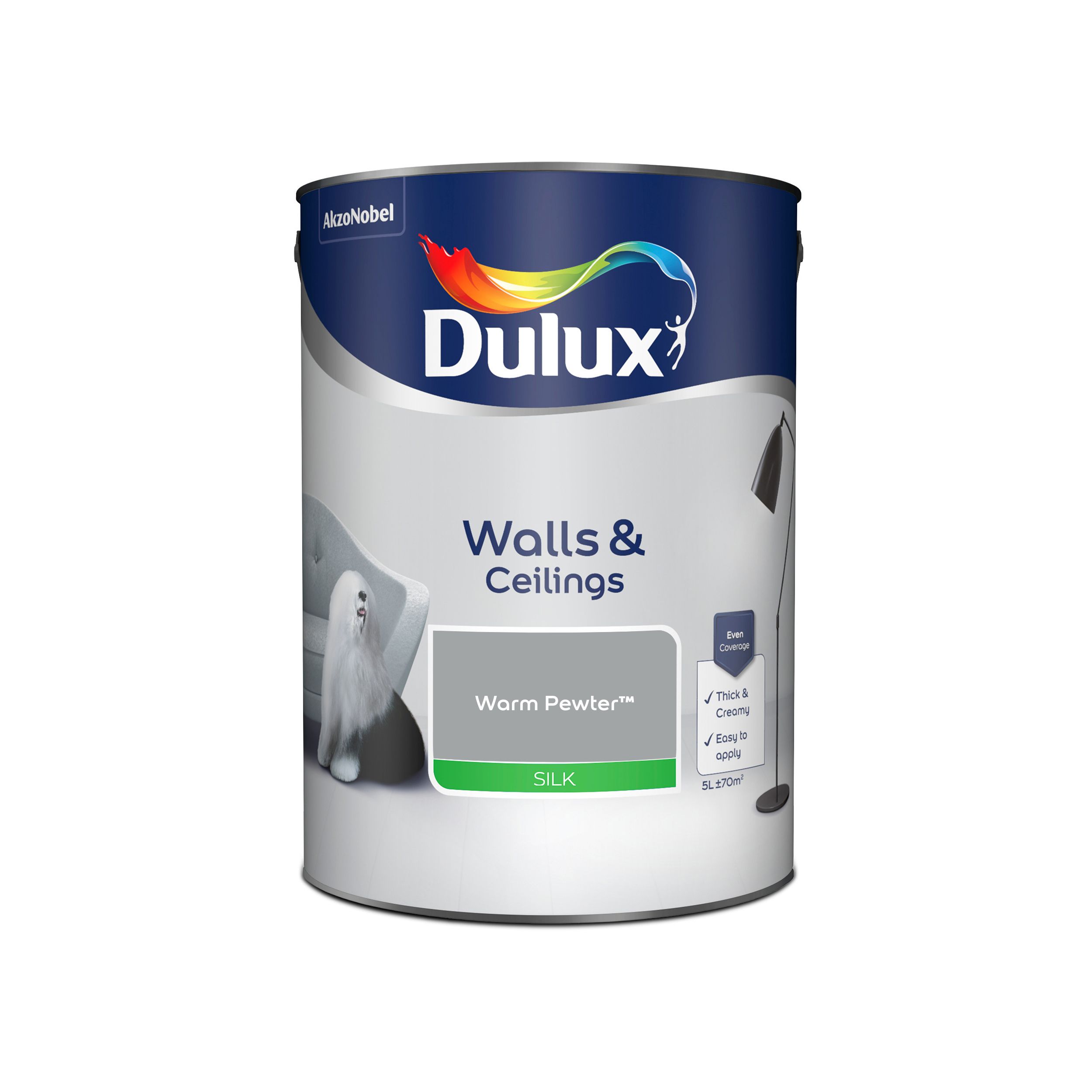 Dulux warm store pewter