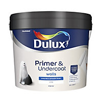 Dulux Walls White Primer & undercoat, 10L