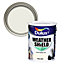 Dulux Weathershield Achill white Smooth Super matt Masonry paint, 5L
