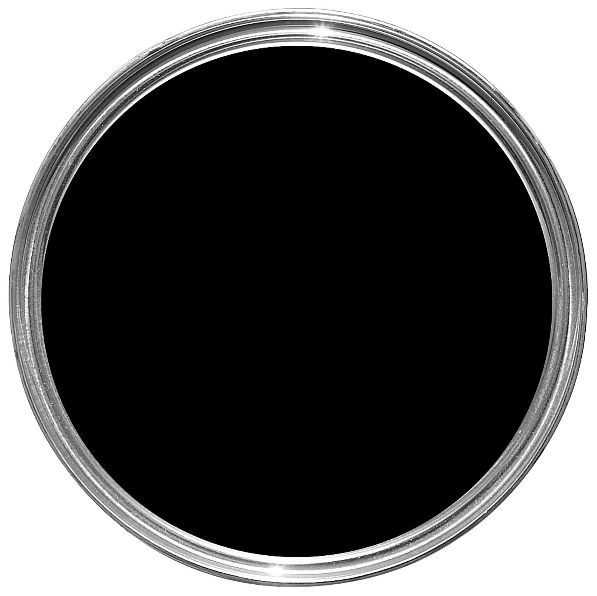 Dulux Weathershield Black Satinwood Exterior Metal & wood paint, 2.5L Tin
