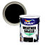 Dulux Weathershield Black Smooth Super matt Masonry paint, 5L