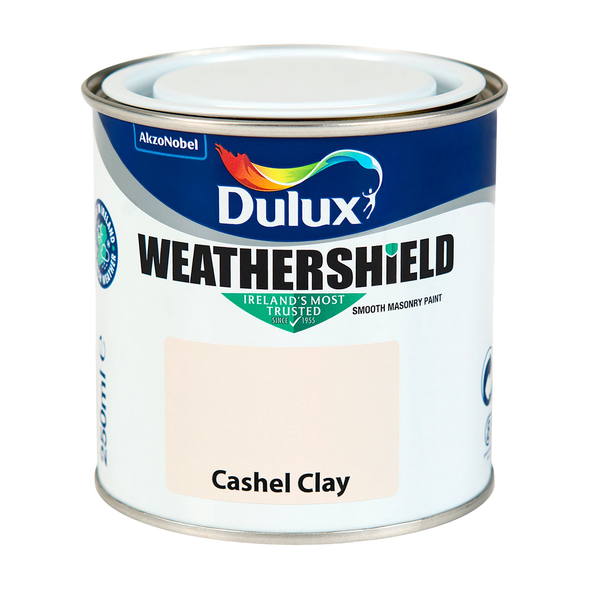Dulux Weathershield Cashel clay Smooth Super matt Masonry paint, 250ml Tester pot