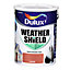 Dulux Weathershield Foxfire Smooth Super matt Masonry paint, 5L